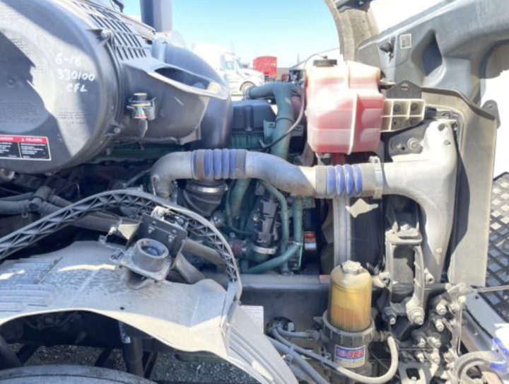 this image shows truck engine repair in Anaheim, CA